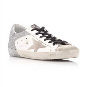 Golden Goose Superstar Low Top Leather Sneakers